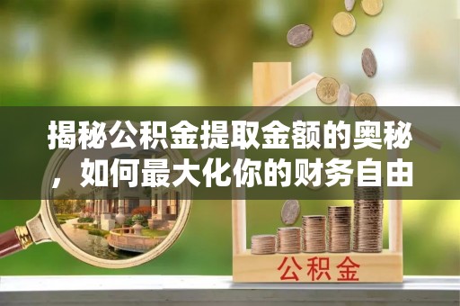 阳江揭秘公积金提取金额的奥秘，如何最大化你的财务自由