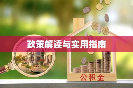阳江政策解读与实用指南