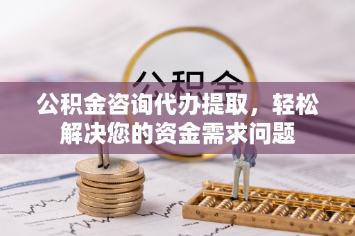 阳江公积金咨询代办提取，轻松解决您的资金需求问题